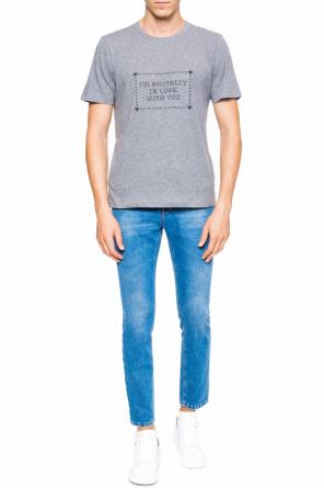Printed lettering t-shirt, zdjęcie 2 Printed lettering t-shirt od Saint Laurent